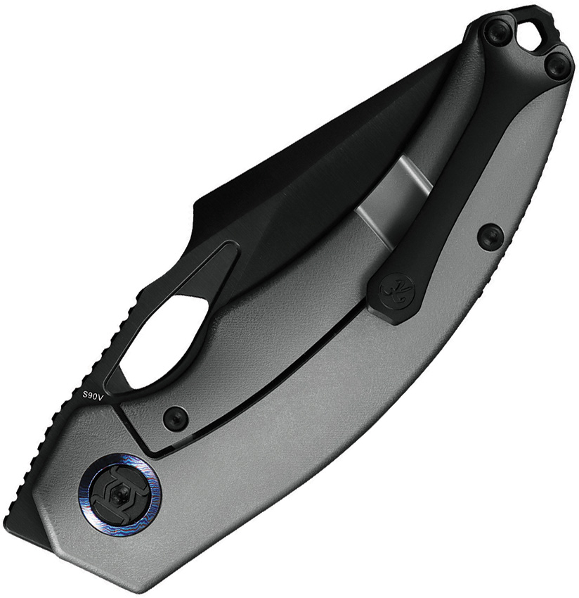Navaja Kunwu Knives Poon Padre Framelock Op Dlc K706To-T2R - Image 2