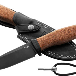 Cuchillo LionSTEEL ACHA Fixed Blade Natural AH B BLN