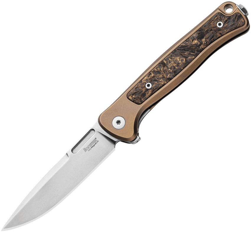 Navaja LionSTEEL Emmet Framelock Ti Bronze Em01 Br