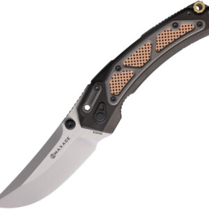 Navaja Maxace Blacklight 01 Framelock Brass Om02-1-B