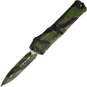 Navaja Automática Microtech Auto Combat Troodon De Gen Iii 114-10Dta Bkspls