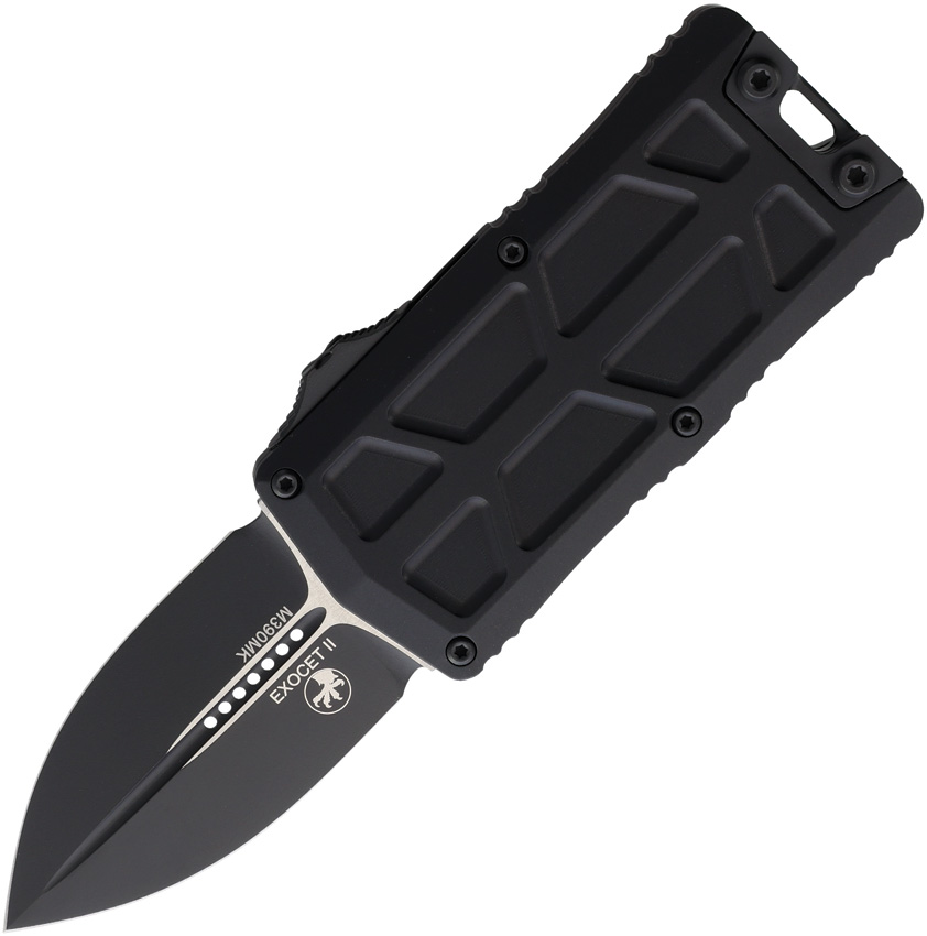 Navaja Automática Microtech Auto Exocet Ii Otf D/E Black 1157-1T