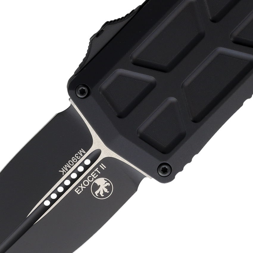 Navaja Automática Microtech Auto Exocet Ii Otf D/E Black 1157-1T - Image 2