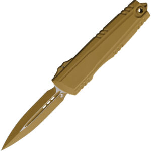 Navaja automática Microtech Auto Luminary D/E Cerekote RAL 1270-1CRAS