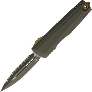 Navaja automática Microtech Auto Luminary D/E Moss Green 1270-3 MGS-C21Z26