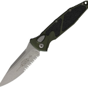 Navaja automática Microtech Auto Socom Elite Buttonlock Ap 160A-11APWL