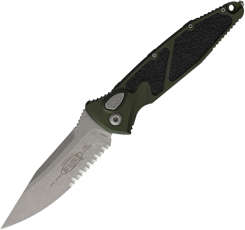 Navaja Automática Microtech Auto Socom Elite Buttonlock Ap 160A-11Apwl