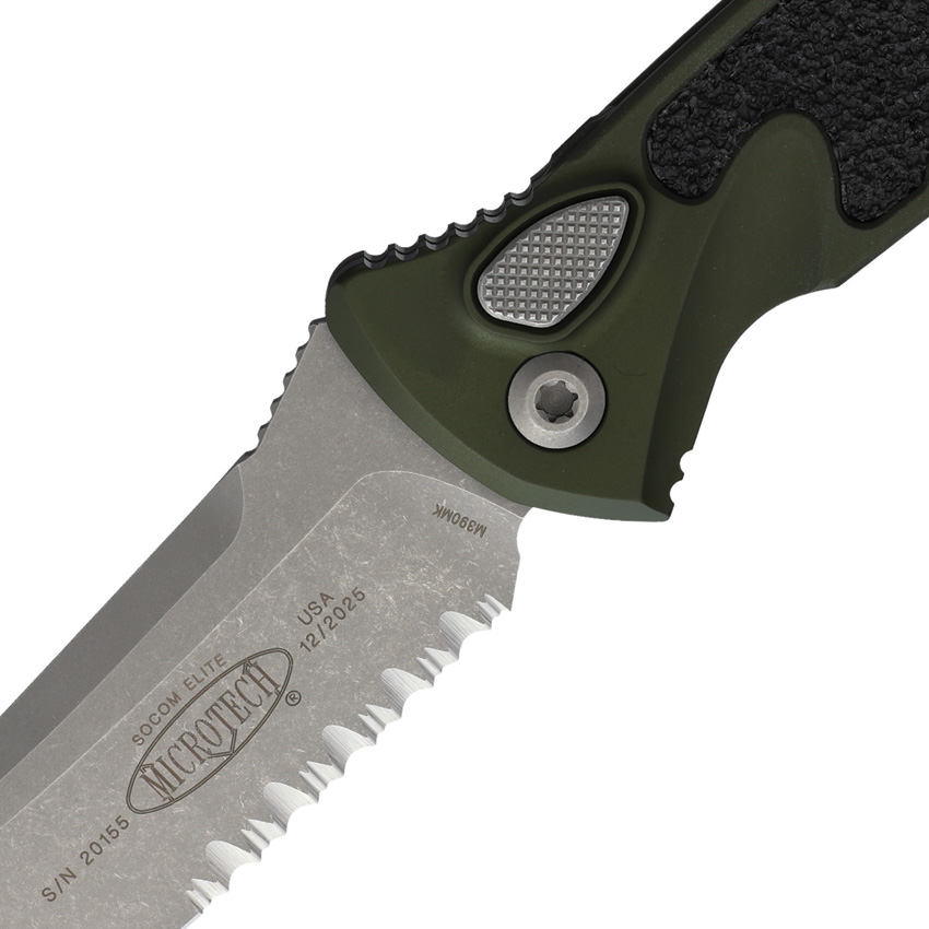 Navaja Automática Microtech Auto Socom Elite Buttonlock Ap 160A-11Apwl - Image 2