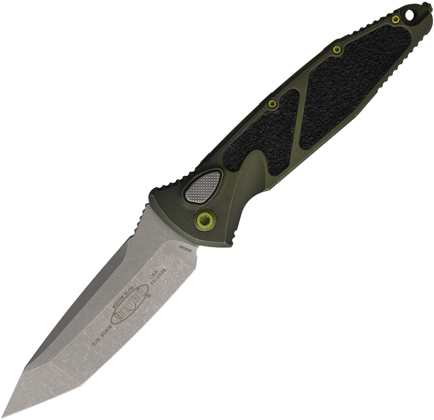 Navaja Automática Microtech Auto Socom Elite Buttonlock Ap 161A-10Apdgg-U25