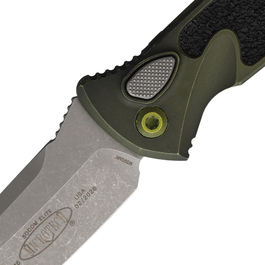 Navaja Automática Microtech Auto Socom Elite Buttonlock Ap 161A-10Apdgg-U25 - Image 2