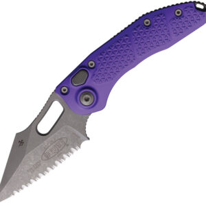 Navaja Automática Microtech Auto Stitch S/E Button Lock 169-12Appu