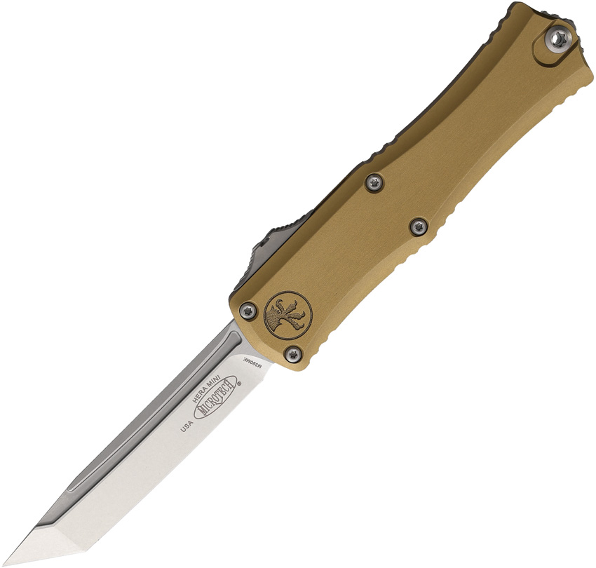 Navaja Automática Microtech Auto Hera Ii Mini T/E Otf Tan 1704M-10Ta