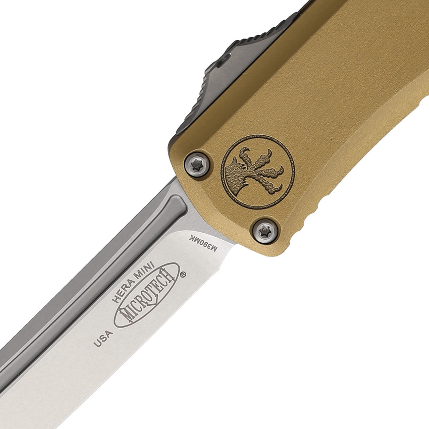 Navaja Automática Microtech Auto Hera Ii Mini T/E Otf Tan 1704M-10Ta - Image 2