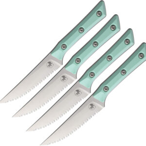 Set De Cuchillos Microtech Steak Knife Set Blue 3600-12Setca