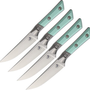 Set De Cuchillos Microtech Steak Knife Set Blue 3600B-10Setca