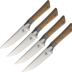 Set De Cuchillos Microtech Steak Knife Set Coyote 3600B-10Setce