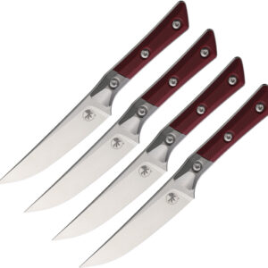Set De Cuchillos Microtech Steak Knife Set Merlot 3600B-10Setmr