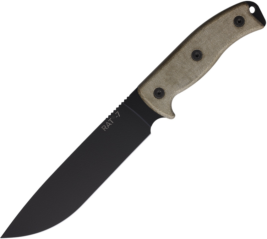 Cuchillo Ontario Rat-7 Fixed Blade 8604