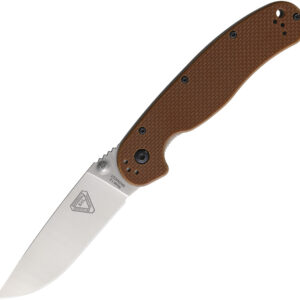 Navaja Ontario Rat 1.5 Linerlock Mag Brn G10 On8883 Rat 1.5 Mag Brn G10