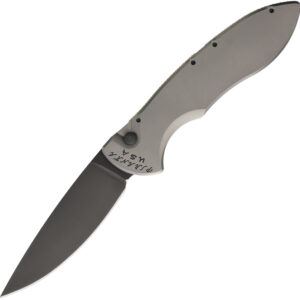 Navaja automática Piranha Knives Auto Fusion Buttonlock Blk Gry P-27TT