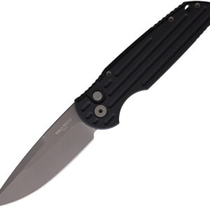 Navaja Automática Pro Tech Auto Tr3 Button Lock Black Tr-3