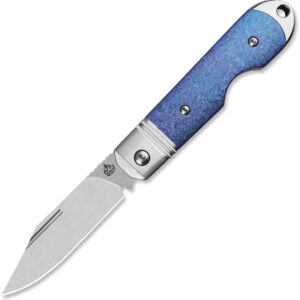 Navaja QSP Knife Moray Slip Joint Blue Ti Qs171A