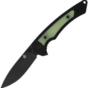 Cuchillo QSP Knife Peregrine Linerlock Blk Glow Qs177-A2