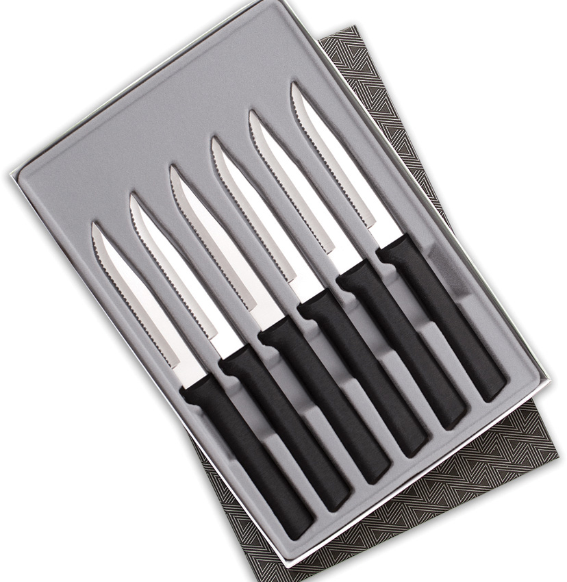 Set De Cuchillos Rada Cutlery Serrated Steak Knife Set Blk G26S - Image 2