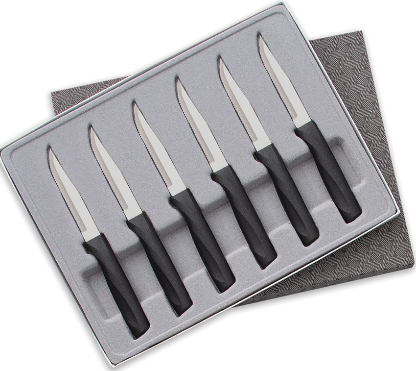 Cuchillo Rada Cutlery Anthem Serrated Steak Set Blk G46S - Image 2