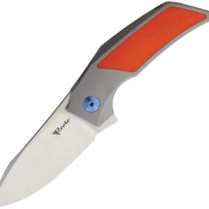 Navaja Reate Knives T2500 Framelock Orange G10 T2500 Framelock Orange G-10