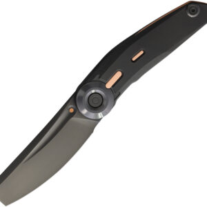 Navaja Reate Knives Vk-Clu Linerlock Black Vk-Clu Titanium Black Dlc