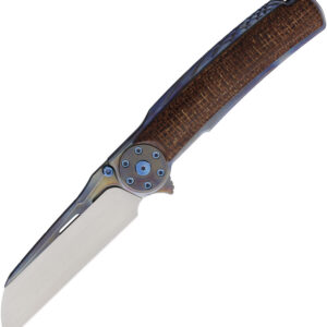 Navaja Reate Knives Jack 2.0 Framelock Jack 2.0 Bulap Micarta M390