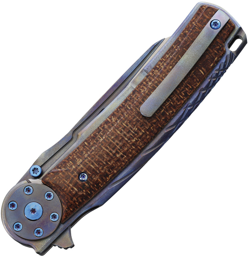 Navaja Reate Knives Jack 2.0 Framelock Jack 2.0 Bulap Micarta M390 - Image 2