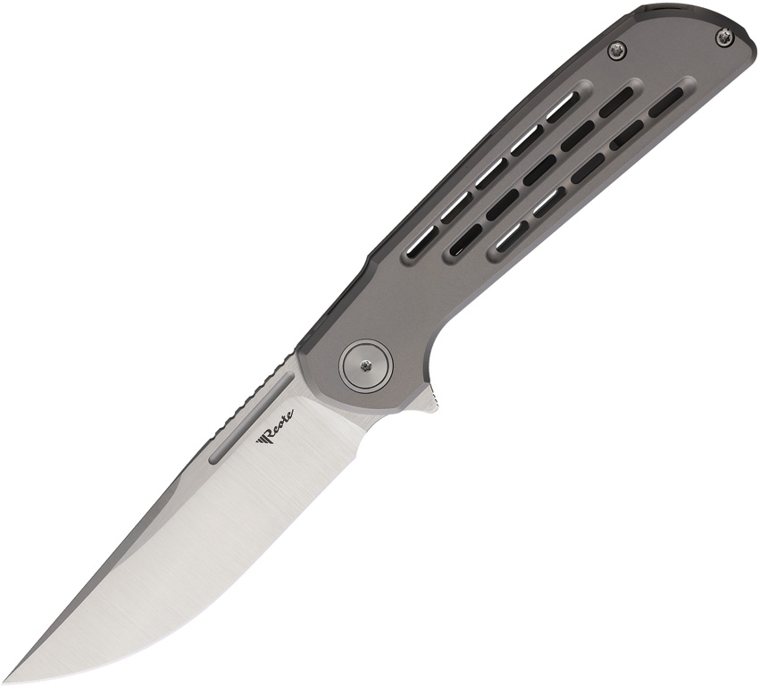 Navaja Reate Knives Remedy Framelock Bb Rea248 Ti Bead Blast