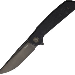 Navaja Reate Knives Remedy Framelock Black Rea252 Fatcarbon Blk Pvd