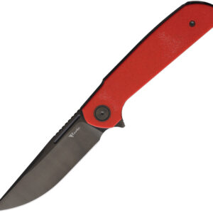 Navaja Reate Knives Remedy Framelock Red Rea256Fatcar Redpvd