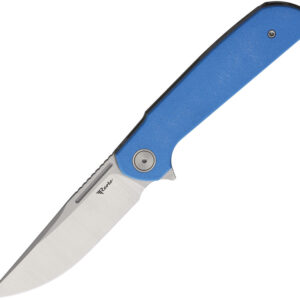 Navaja Reate Knives Remedy Framelock Blue Rea257 Fatcarbon Blue Satin