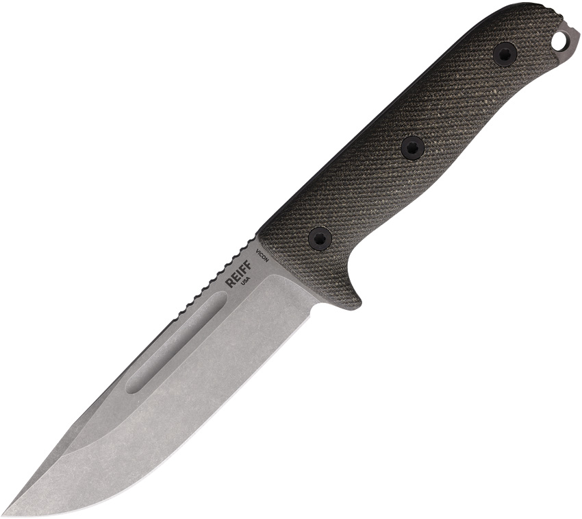 Cuchillo Reiff Knives Vicon Fixed Blade Black G10 Vn119Blgblka