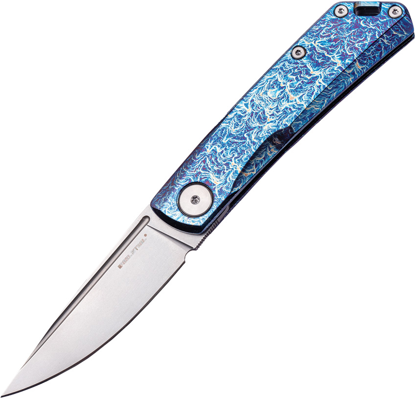 Navaja Real Steel Luna Titan Reserve Slip Joint 7001Re