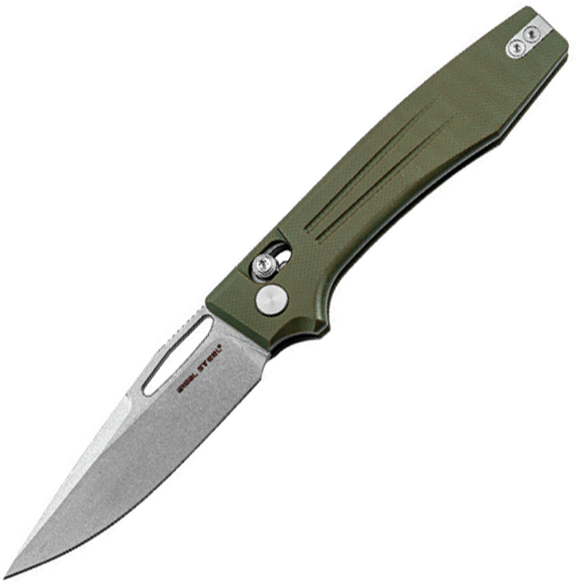 Navaja Real Steel Vena Crossbar Lock Od 7191Sg