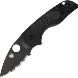 Navaja Spyderco Lil' Native Lockback Blk Serr C230SBBK