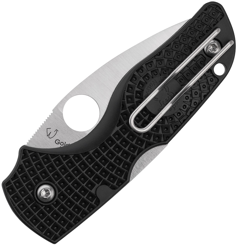 Navaja Spyderco Lil' Native Lockback Satin Ser C230Sbk - Image 2
