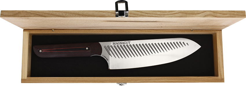 Cuchillo De Chef Serene Kitchen Co. Chef's Knife Magna Cut Blk/Red Ser001 Red And Black - Image 2
