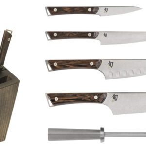 Cuchillo Shun Kanso Block Set Swts0600