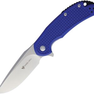 Navaja Steel Will Cutjack Linerlock Blue C22-1Bl