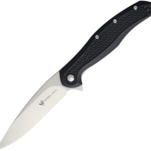 Navaja Steel Will Intrigue Linerlock Black F45-11