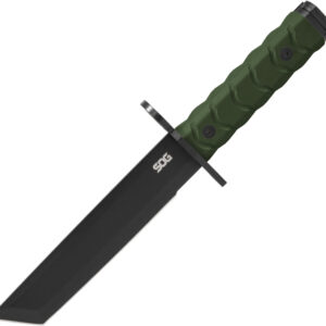 Navaja Sog Bar15T Combat Knife Od -By1002-Bx