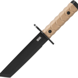 Navaja Sog Bar15T Combat Knife Fde -By-1003-Bx