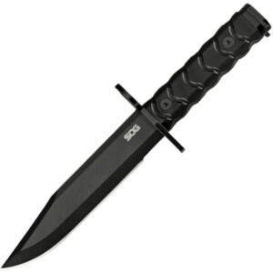 Navaja Sog Bar15C Combat Knife Blk -By1004-Bx