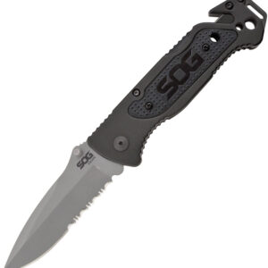 Navaja Sog Escape Bead Blast Ff24-Cp